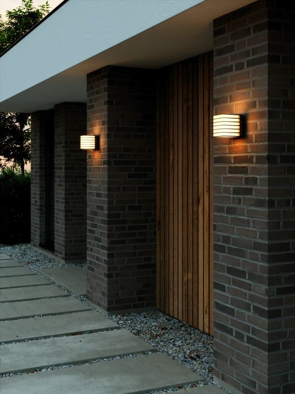 Nordlux Fluctus LED Wandlamp | 1x E27 Max 15W | ip44 | Dimbaar | Zwart