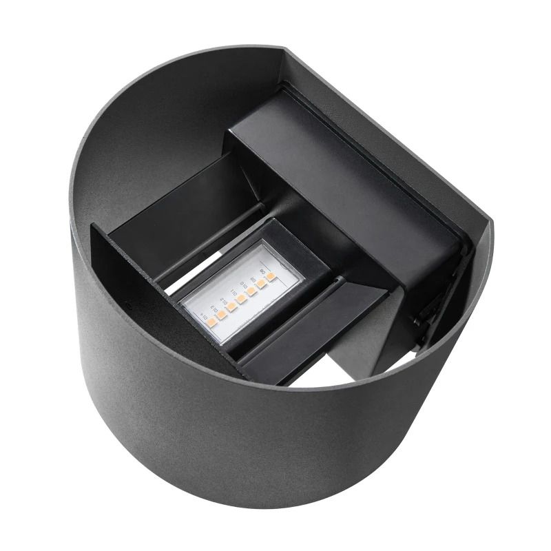 Nordlux Milda LED Wandlamp | 4.9W 3000K 300lm 830 | ip44 | Zwart