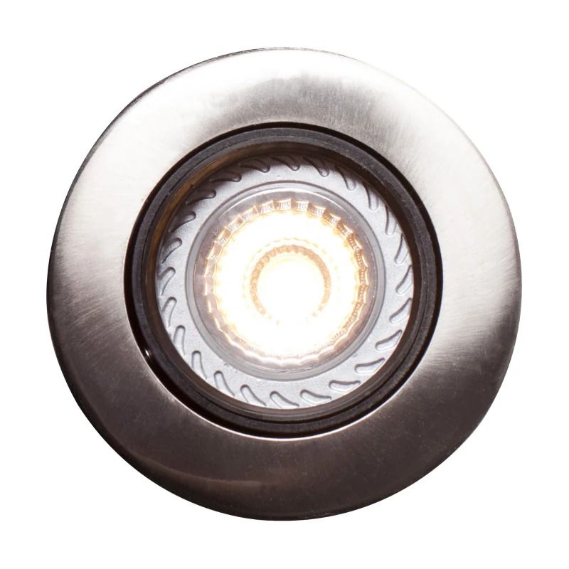 Nordlux Mixit Ø85mm LED Inbouwspot | 1x GU10 Max 8W | Dimbaar | Zilver