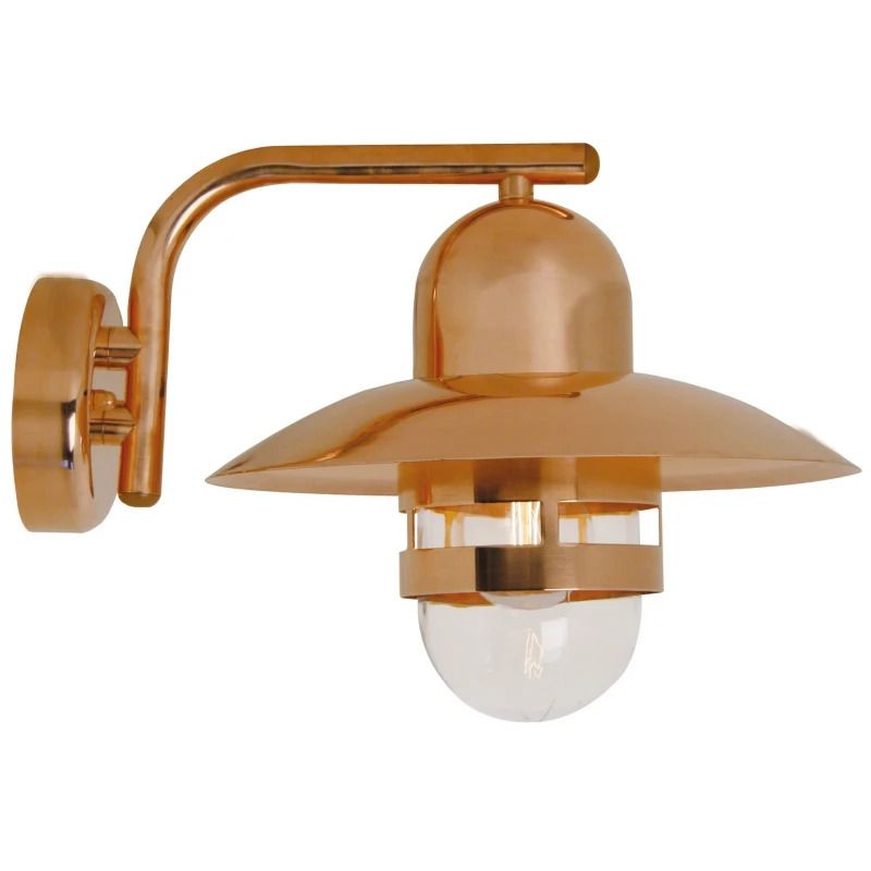 Nordlux Nibe LED Wandlamp | 1x E27 Max 60W | ip44 | Dimbaar | Bruin