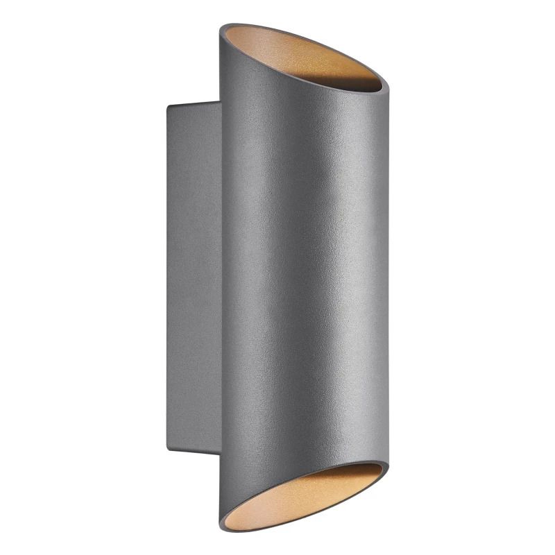 Nordlux Nico LED Wandlamp | 2x GU10 Max 35W | ip44 | Dimbaar | Zwart