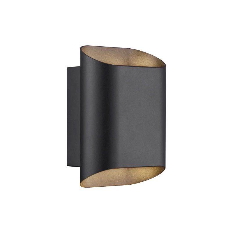 Nordlux Nico LED Wandlamp | 4x GU10 Max 15W | ip54 | Dimbaar | Zwart