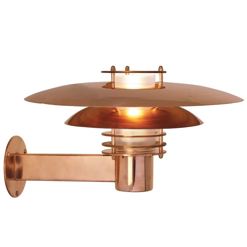 Nordlux Phoenix LED Wandlamp | 1x E27 Max 16W | ip44 | Dimbaar | Bruin