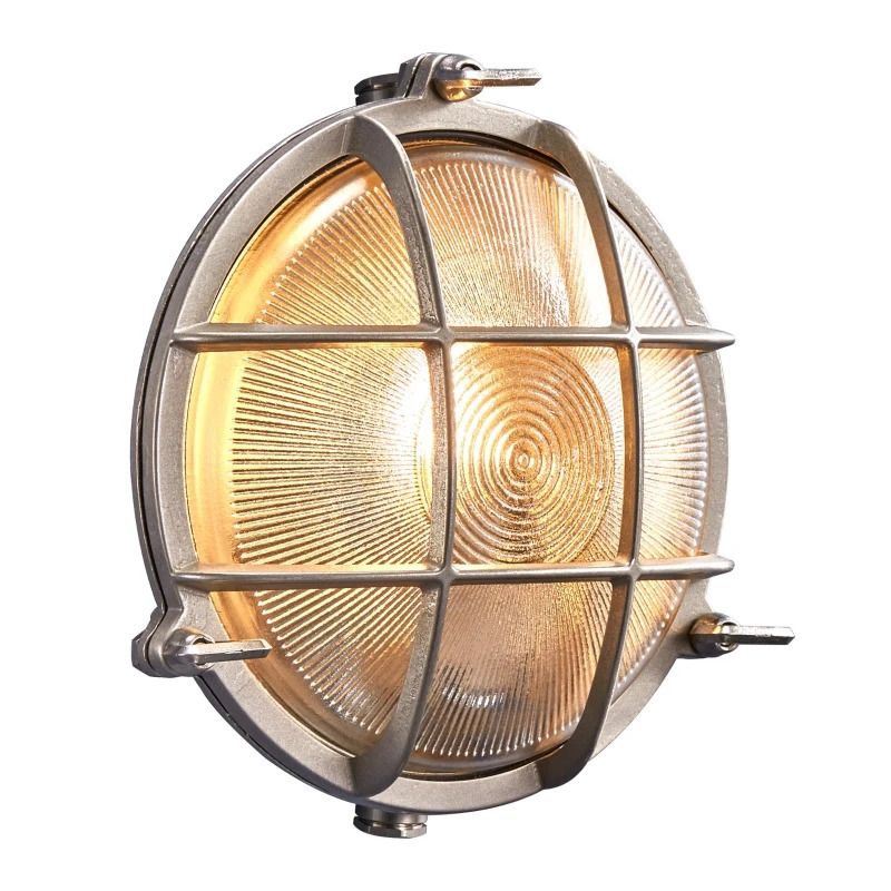 Nordlux Polperro LED Wandlamp | 1x E27 Max 12.5W | ip44 | Dimbaar | Zilver