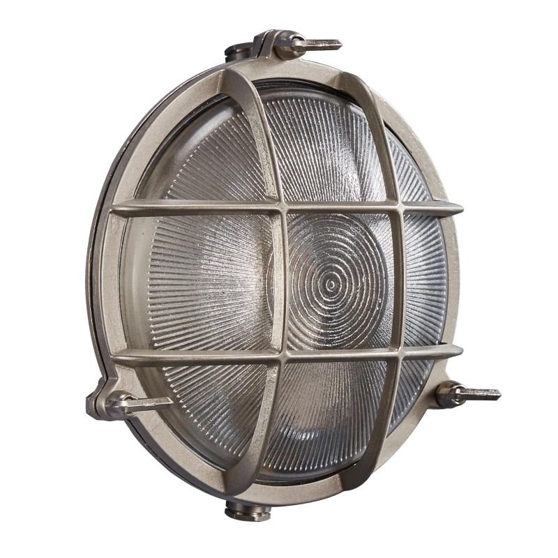 Nordlux Polperro LED Wandlamp | 1x E27 Max 12.5W | ip44 | Dimbaar | Zilver