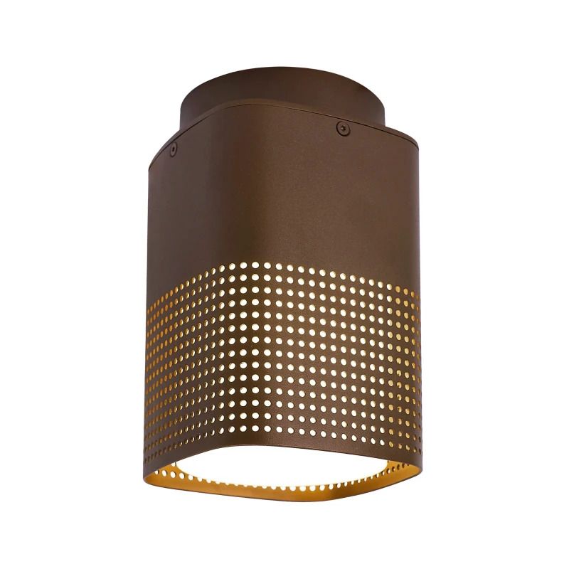 Nordlux Sidara LED Plafondlamp | 1x E27 Max 15W | ip54 | Dimbaar | Bruin