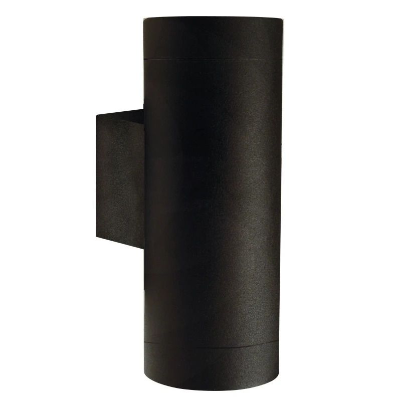 Nordlux Tin LED Wandlamp | 2x GU10 Max 35W | ip44 | Dimbaar | Zwart