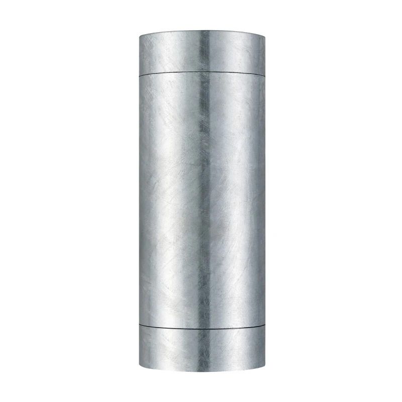 Nordlux Tin LED Wandlamp | 2x GU10 Max 28W | ip54 | Dimbaar | Zilver