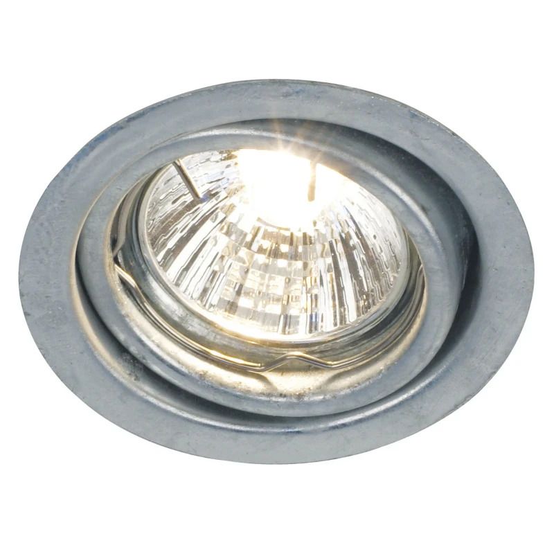 Nordlux Tip Ø80mm LED Inbouwspot | 1x GU10 Max 35W | Dimbaar | Zilver