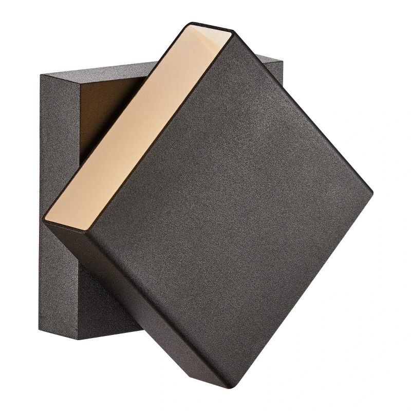 Nordlux Turn LED Wandlamp | 13.8W 2700K 800lm 827 | ip44 | Dimbaar | Zwart