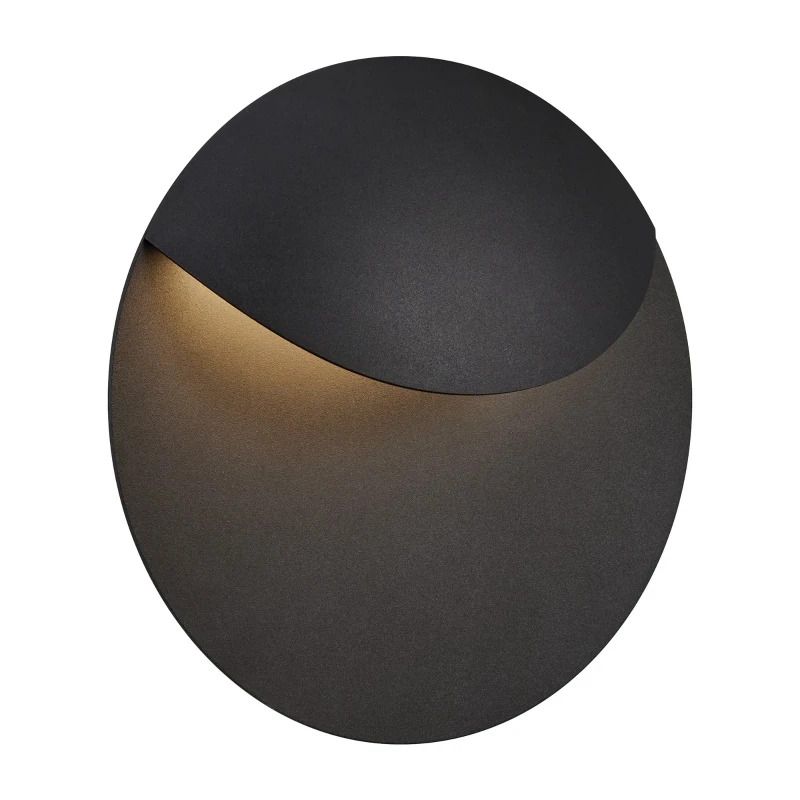 Nordlux Valopin LED Wandlamp | 11W 3000K 130lm 830 | ip54 | Zwart