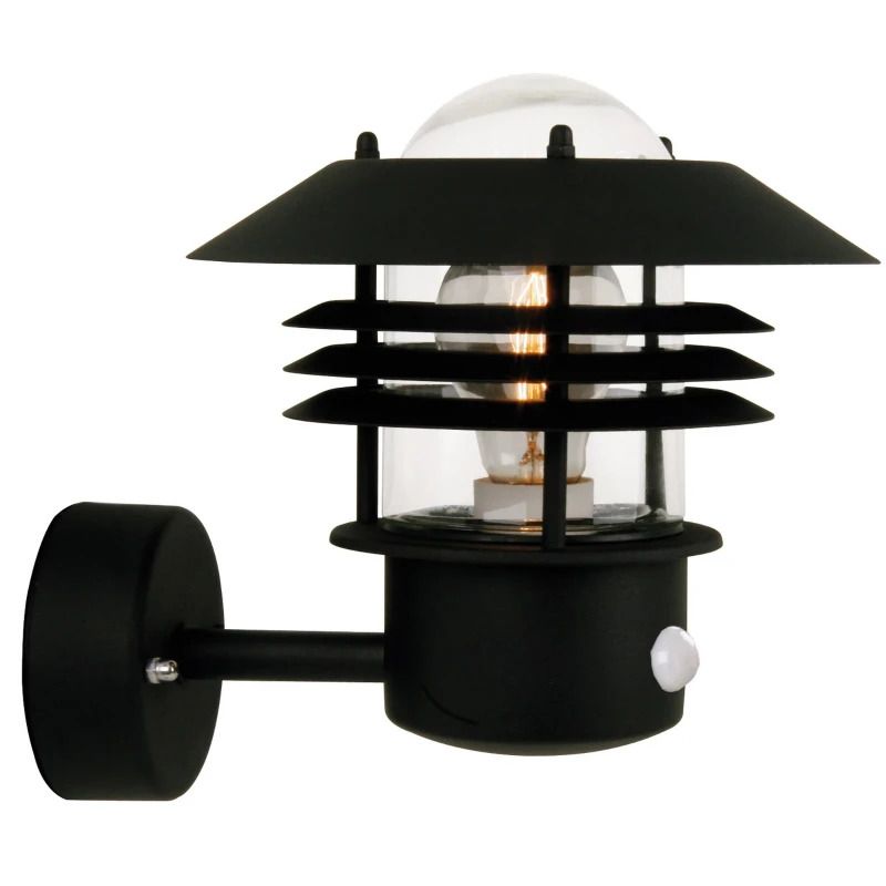Nordlux Vejers LED Wandlamp | 1x E27 Max 60W | ip44 | Dimbaar Bewegingssensor