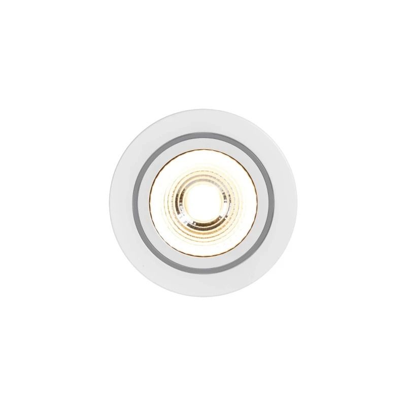 Nordlux Alec Ø95mm LED Inbouwspot | 6.1W 3000K 480lm 830 | ip44 | Dimbaar | Wit
