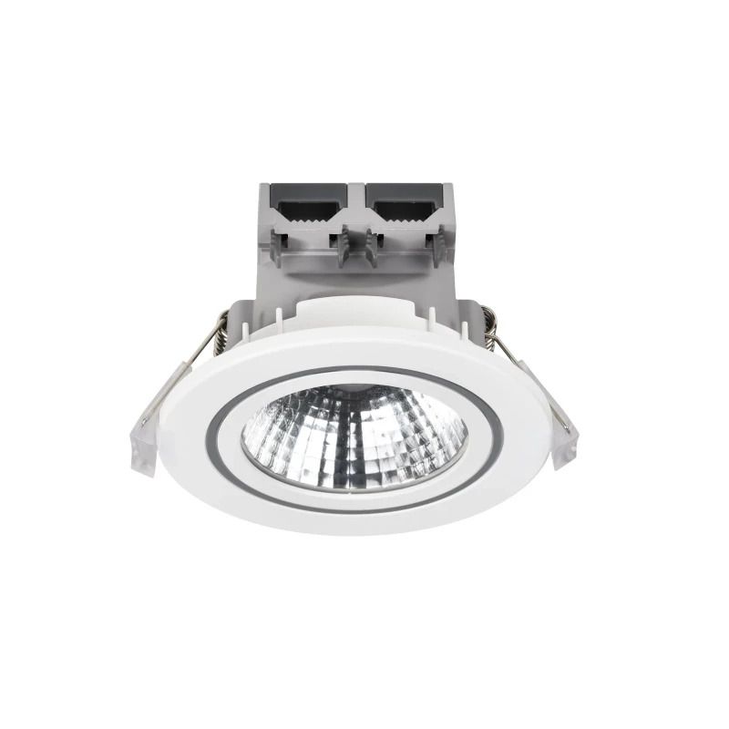 Nordlux Alec Ø95mm LED Inbouwspot | 6.1W 3000K 480lm 830 | ip44 | Dimbaar | Wit