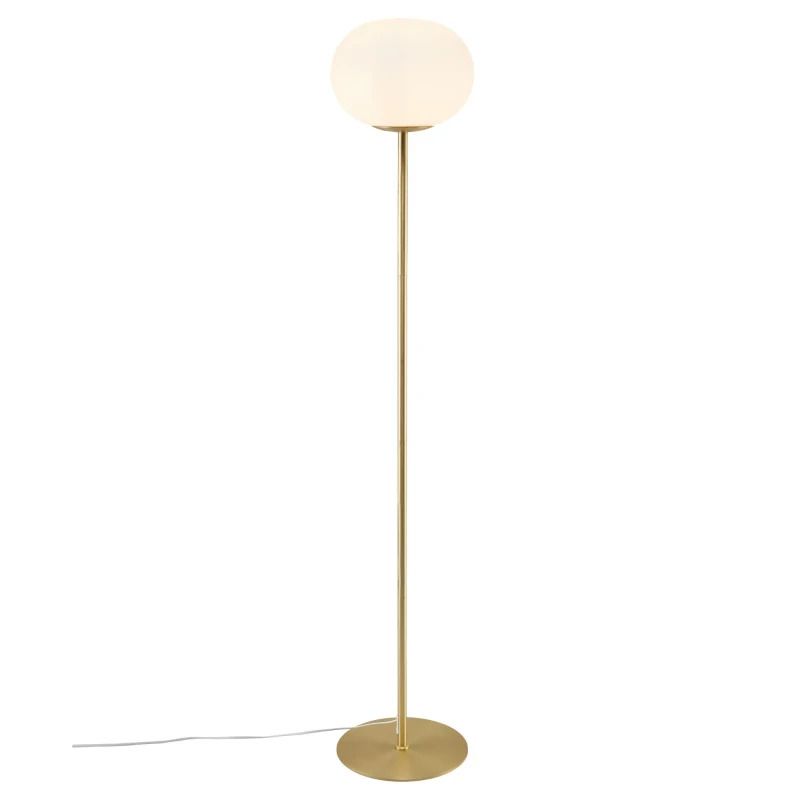 Nordlux Alton LED Vloerlamp | 1x E27 Max 25W | Dimbaar | Goud