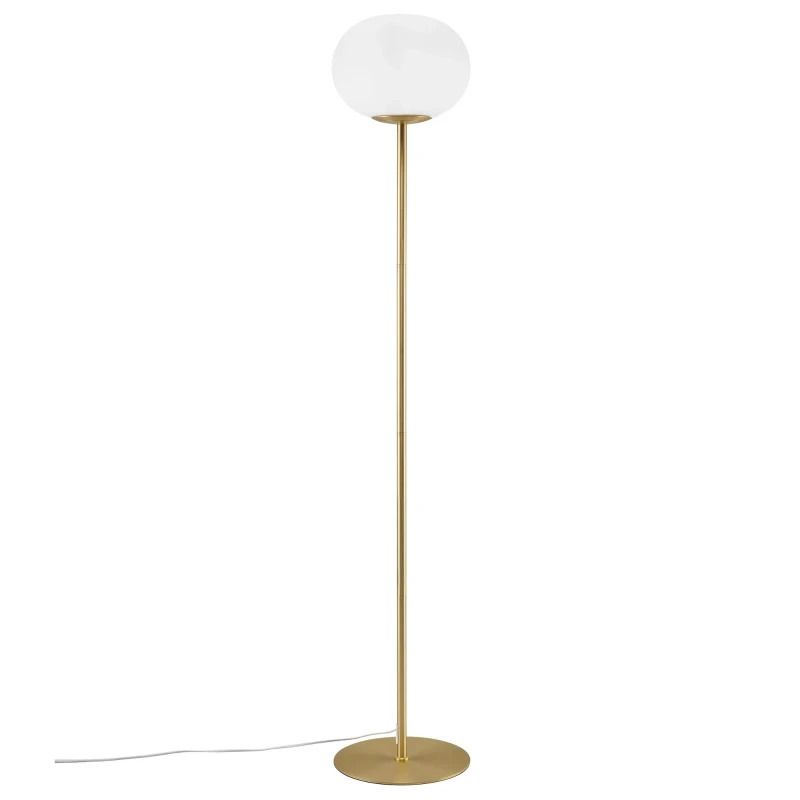 Nordlux Alton LED Vloerlamp | 1x E27 Max 25W | Dimbaar | Goud
