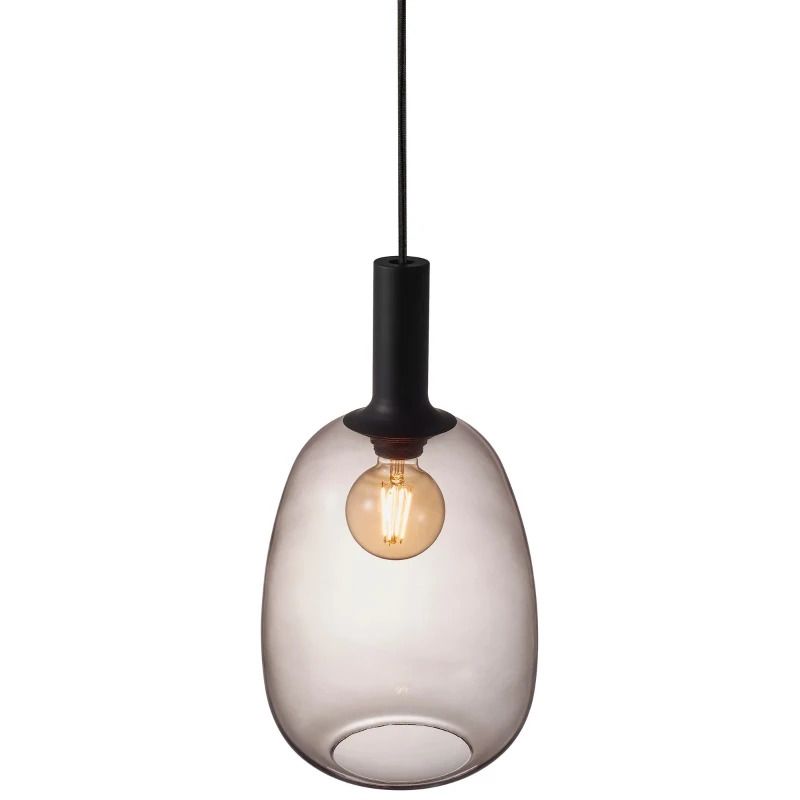 Nordlux Alton LED Hanglamp | 1x E27 Max 60W | Dimbaar | Zwart