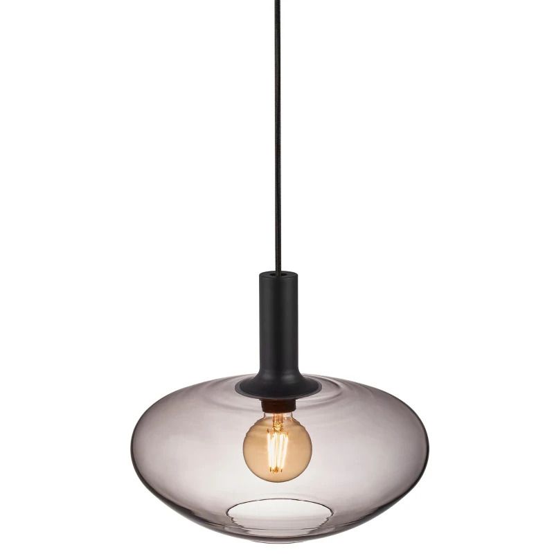 Nordlux Alton LED Hanglamp | 1x E27 Max 60W | Dimbaar | Zwart