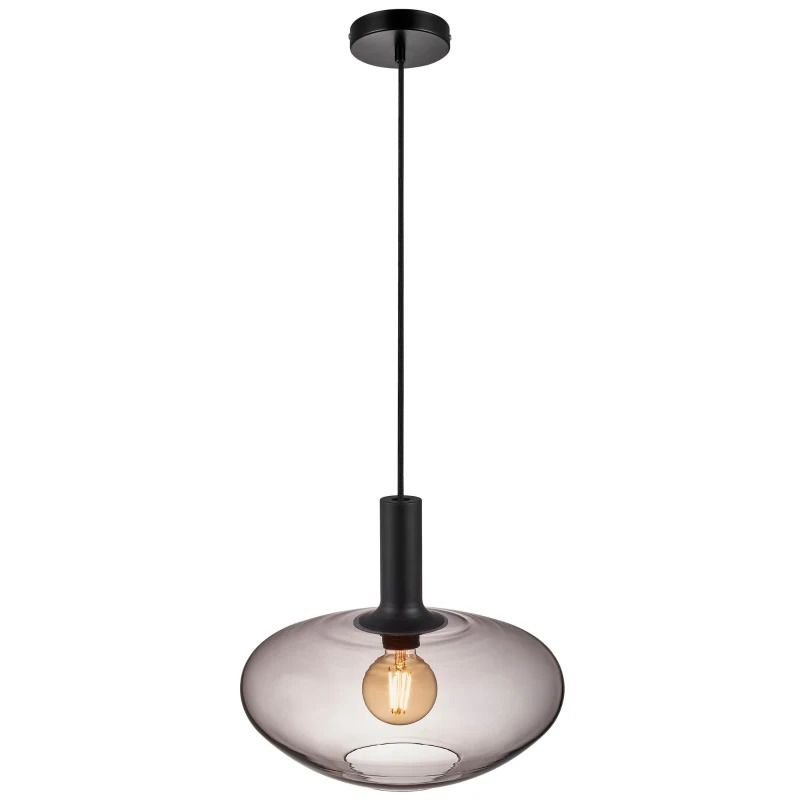 Nordlux Alton LED Hanglamp | 1x E27 Max 60W | Dimbaar | Zwart