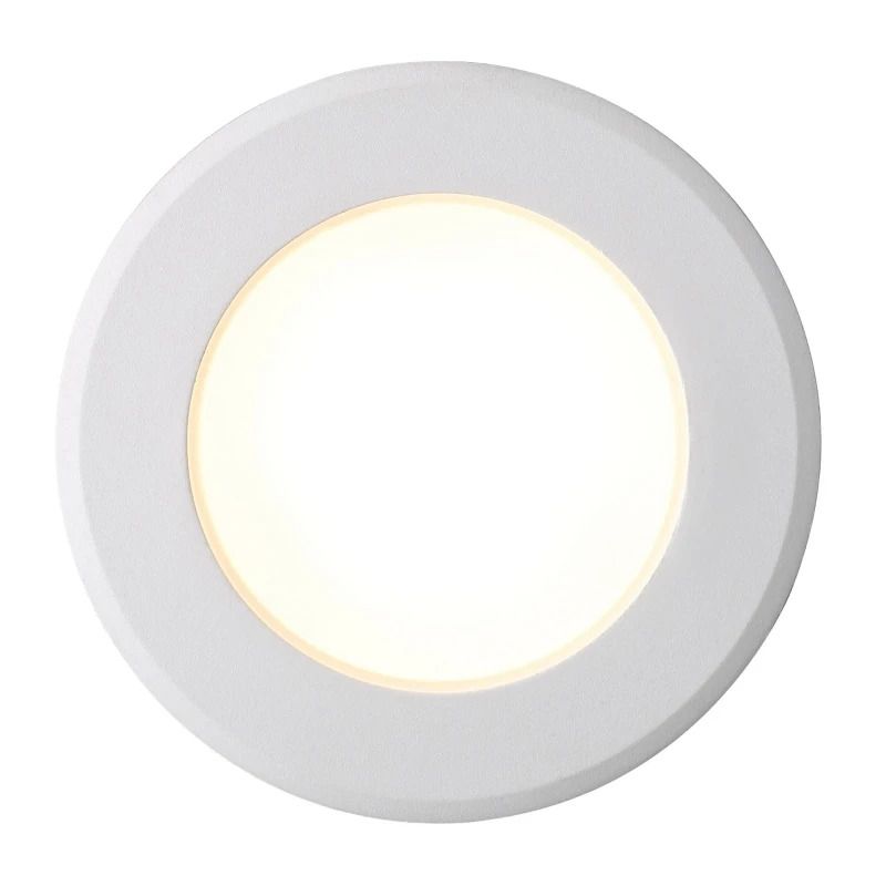 Nordlux Birla Ø95mm LED Inbouwspot | 7W 3000K 600lm 830 | Dimbaar | Wit
