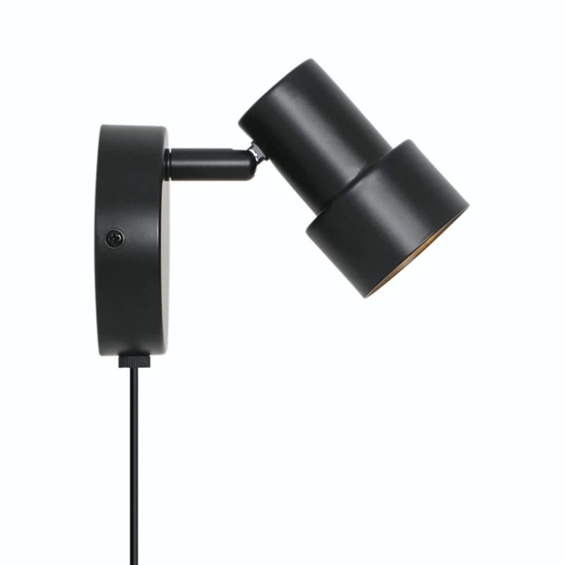 Nordlux Boston LED Wandlamp | 1x GU10 Max 5W | Dimbaar | Zwart