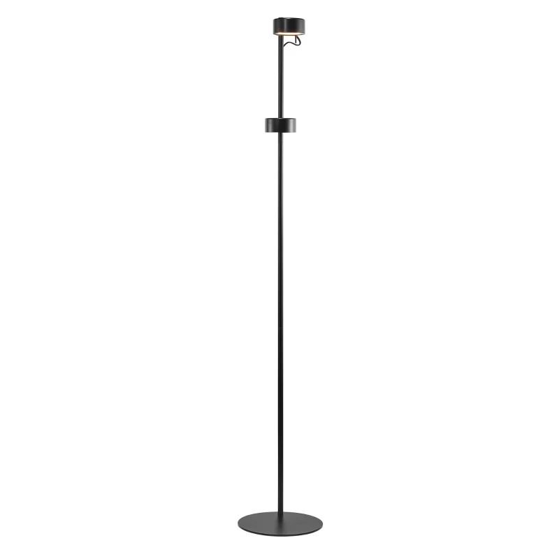 Nordlux Clyde LED Vloerlamp | 8W 2700K 350lm 827 | Dimbaar | Zwart