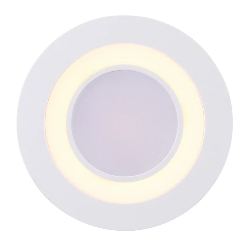 Nordlux Clyde Ø82mm LED Inbouwspot | 4W 2700K 350lm 827 | Dimbaar | Wit