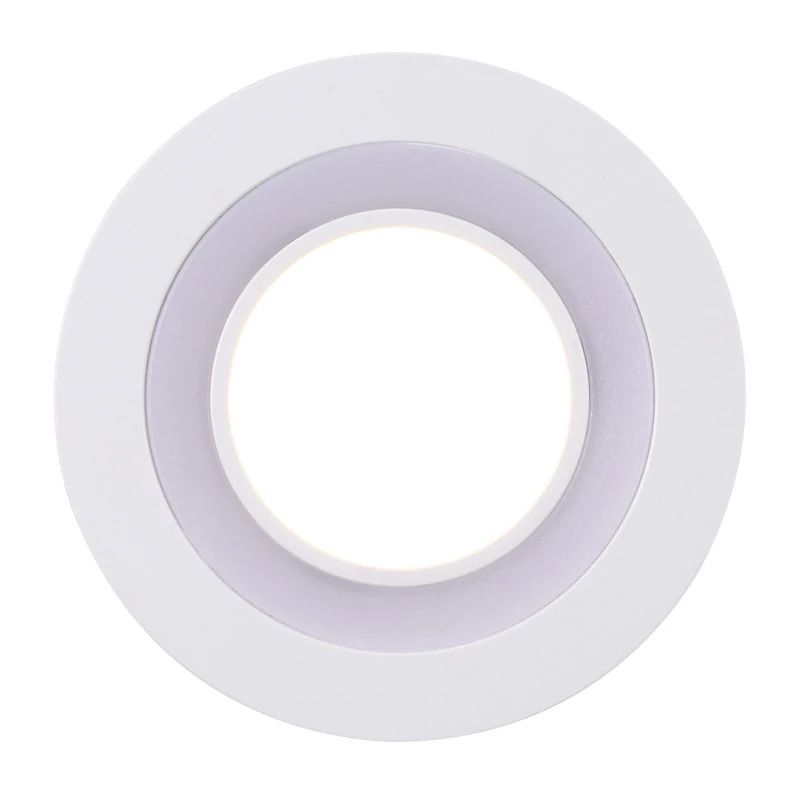 Nordlux Clyde Ø82mm LED Inbouwspot | 4W 2700K 350lm 827 | Dimbaar | Wit