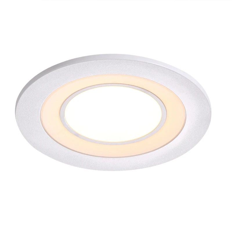 Nordlux Clyde Ø82mm LED Inbouwspot | 4W 2700K 350lm 827 | Dimbaar | Wit