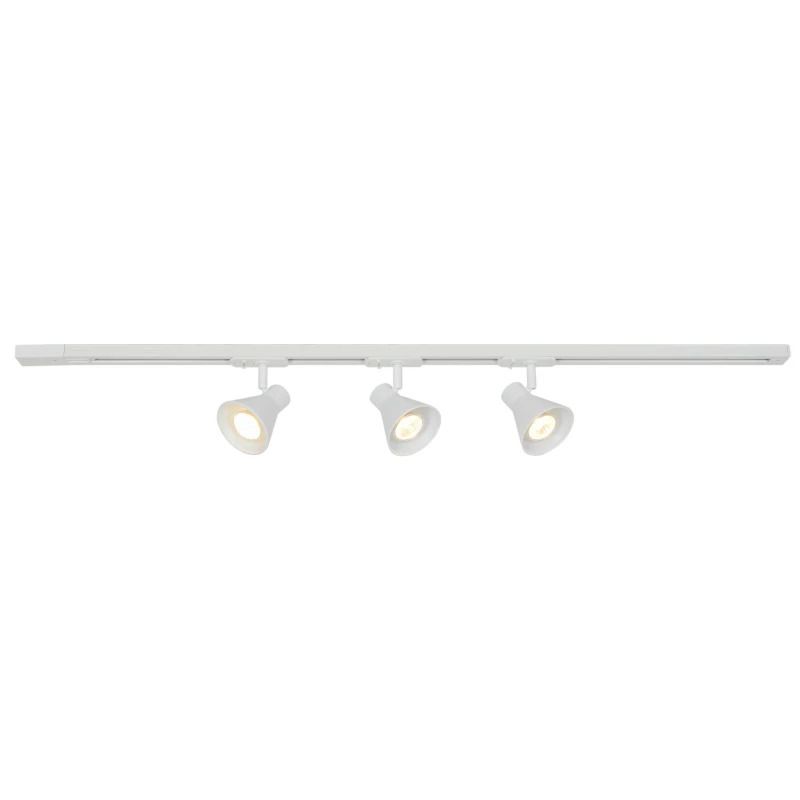 Nordlux Eik LED Railspot | 3x GU10 Max 35W | Dimbaar | Wit