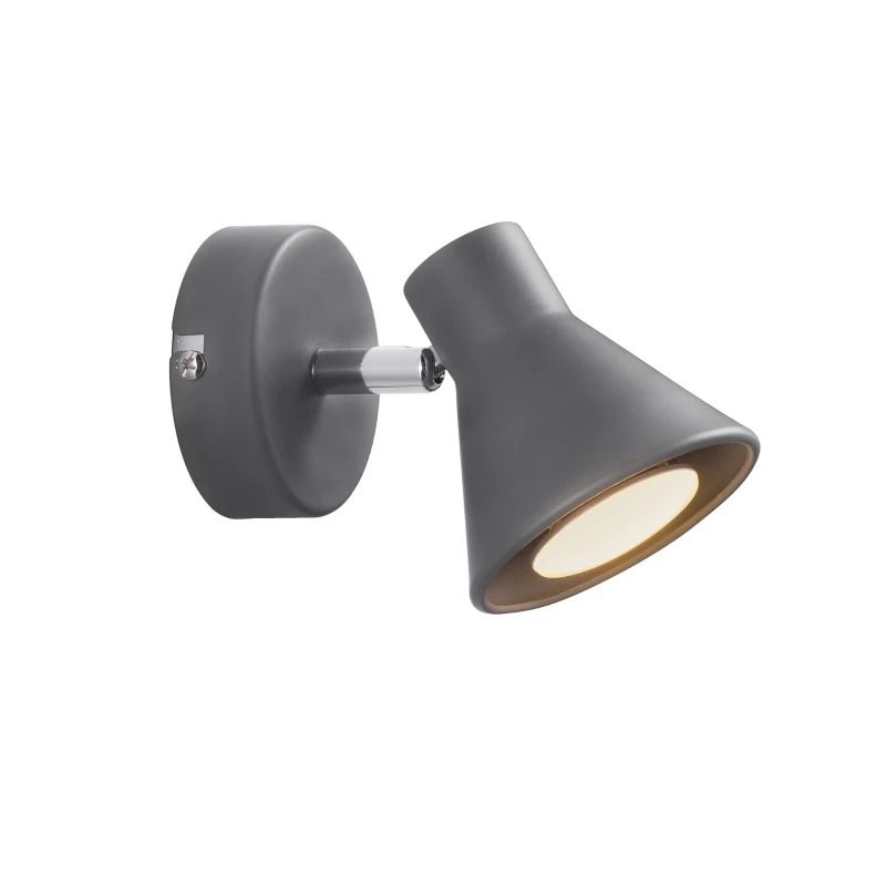 Nordlux Eik LED Wandlamp | 1x GU10 Max 35W | Dimbaar | Grijs