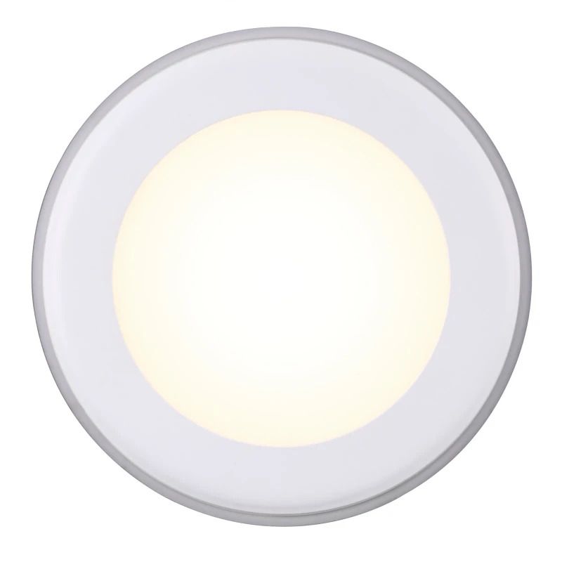 Nordlux Elkton Ø14.5cm LED Inbouwspot | 12W 2700K 800lm 827 | Dimbaar | Wit