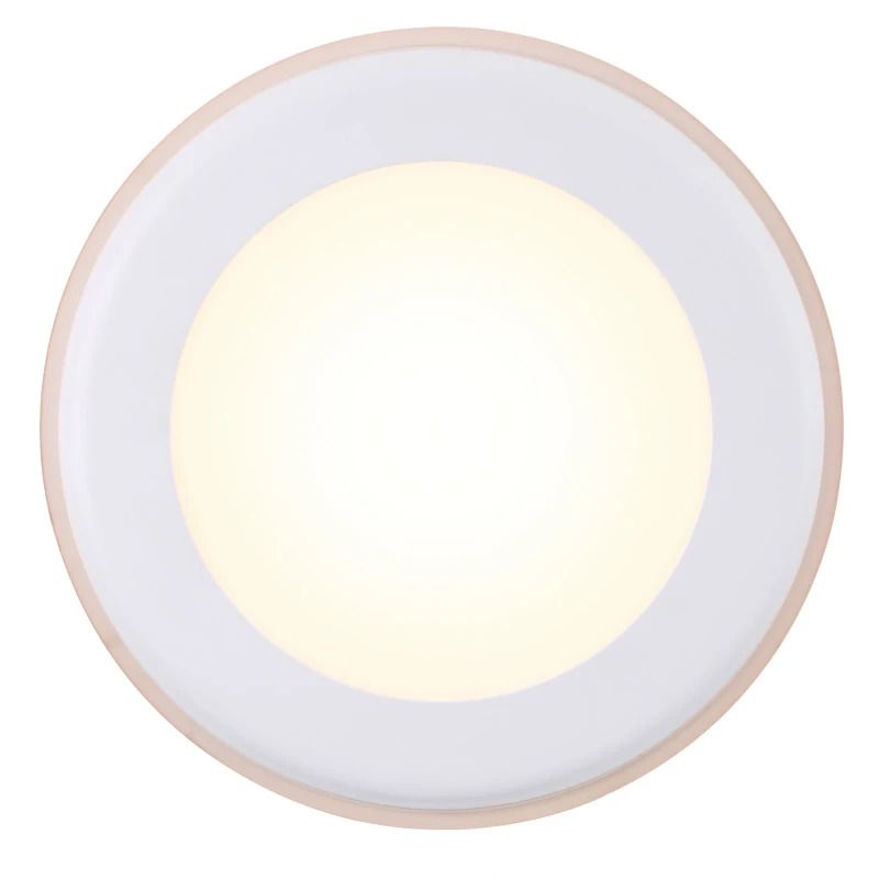Nordlux Elkton Ø14.5cm LED Inbouwspot | 12W 2700K 800lm 827 | Dimbaar | Wit