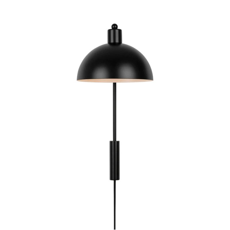 Nordlux Ellen LED Wandlamp | 1x E14 Max 40W | Dimbaar | Zwart