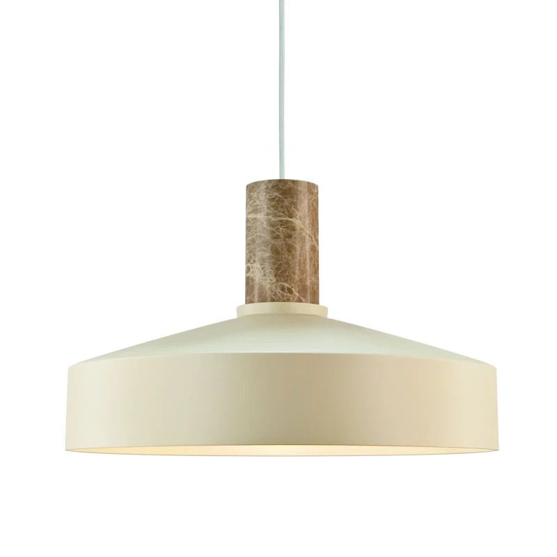 Nordlux Elvas LED Hanglamp | 1x E27 Max 60W | Dimbaar | Beige