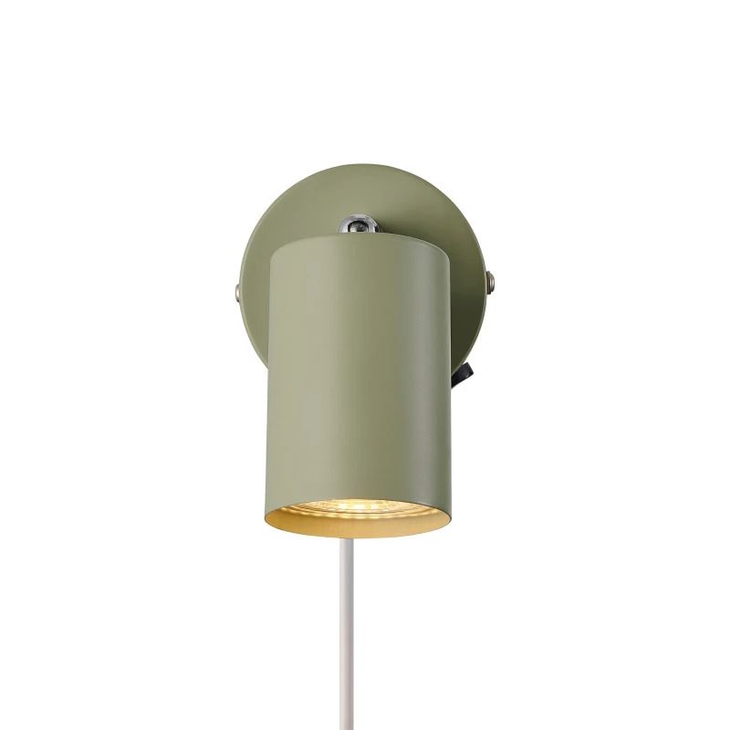 Nordlux Explore LED Wandlamp | 1x GU10 Max 7W | Dimbaar | Groen