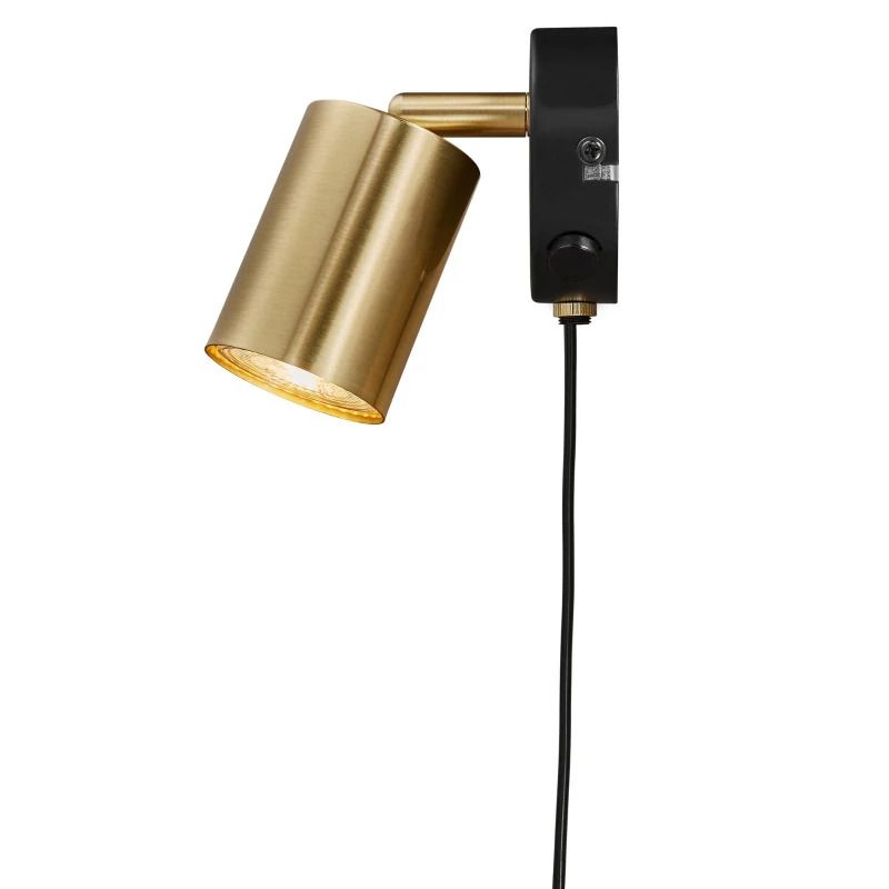 Nordlux Explore LED Wandlamp | 1x GU10 Max 7W | Dimbaar | Goud