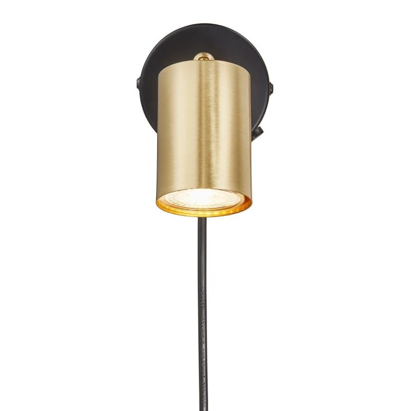 Nordlux Explore LED Wandlamp | 1x GU10 Max 7W | Dimbaar | Goud