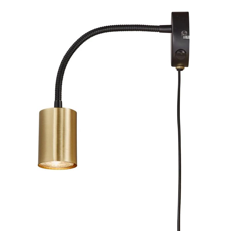 Nordlux Explore LED Wandlamp | 1x GU10 Max 7W | Dimbaar | Goud