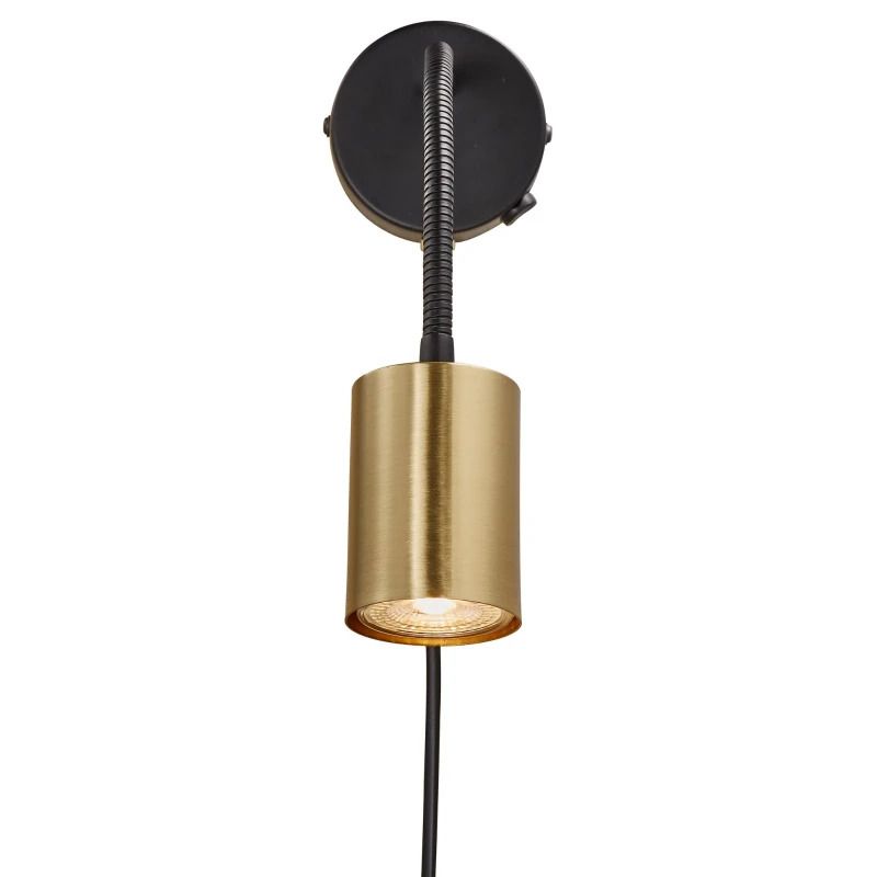 Nordlux Explore LED Wandlamp | 1x GU10 Max 7W | Dimbaar | Goud