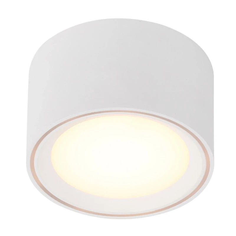 Nordlux Fallon LED Opbouwspot | 5.5W 2700K 500lm 827 | Dimbaar | Wit
