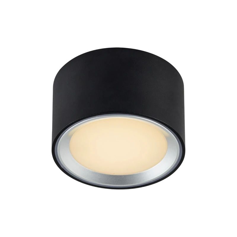 Nordlux Fallon LED Opbouwspot | 5.5W 2700K 500lm 827 | Dimbaar | Zwart