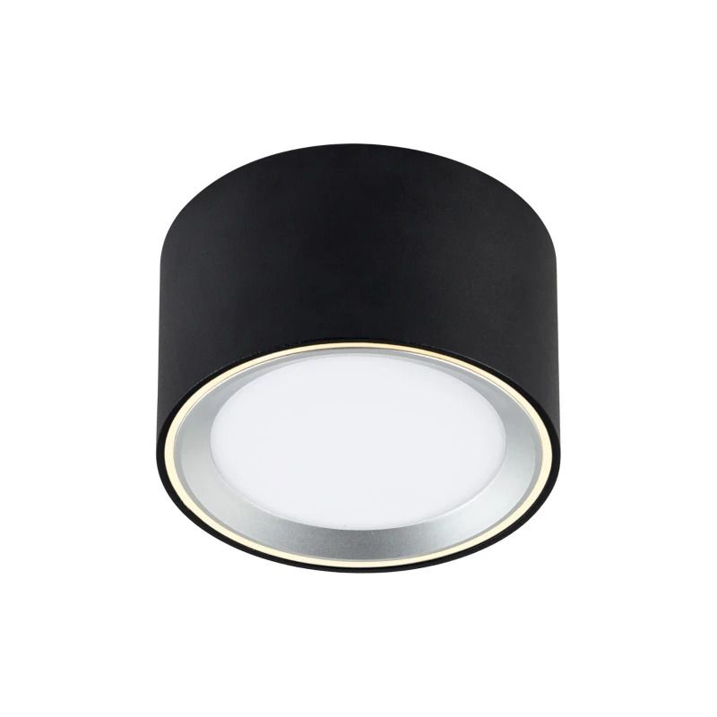 Nordlux Fallon LED Opbouwspot | 5.5W 2700K 500lm 827 | Dimbaar | Zwart