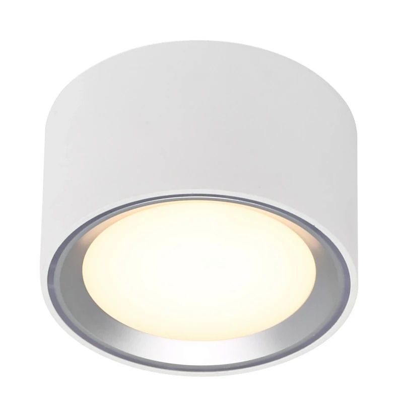 Nordlux Fallon LED Opbouwspot | 5.5W 2700K 500lm 827 | Dimbaar | Wit