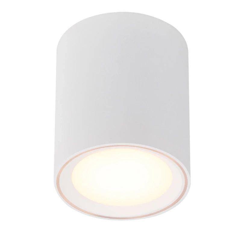 Nordlux Fallon LED Opbouwspot | 5.5W 2700K 500lm 827 | Dimbaar | Wit