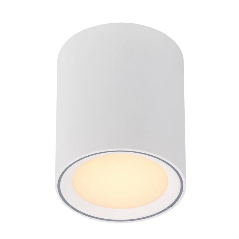 Nordlux Fallon LED Opbouwspot | 5.5W 2700K 500lm 827 | Dimbaar | Wit