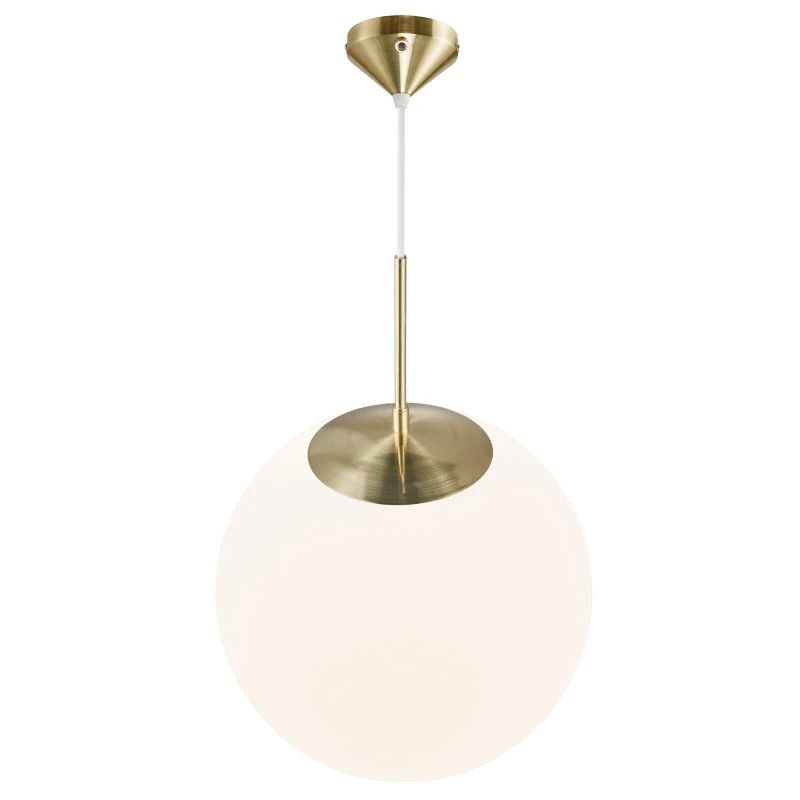 Nordlux Grant LED Hanglamp | 1x E27 Max 15W | Dimbaar | Goud