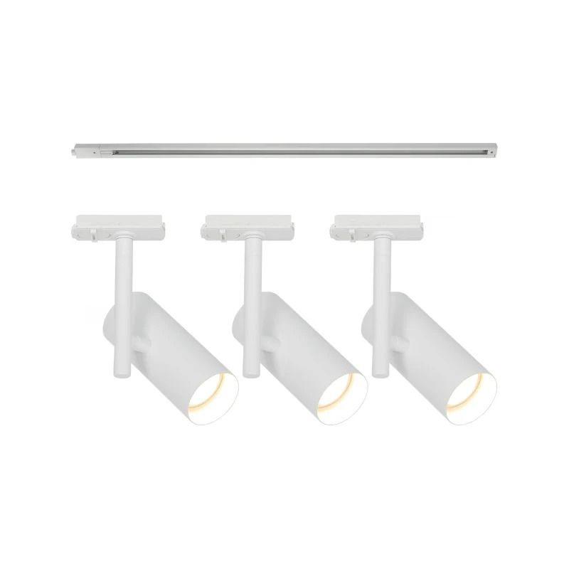 Nordlux Jerome LED Railspot | 3x GU10 Max 8W | Dimbaar | Wit