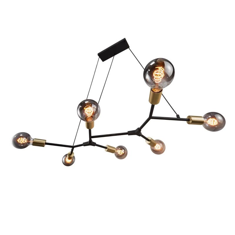 Nordlux Josefine LED Hanglamp | 7x E27 Max 60W | Dimbaar | Zwart