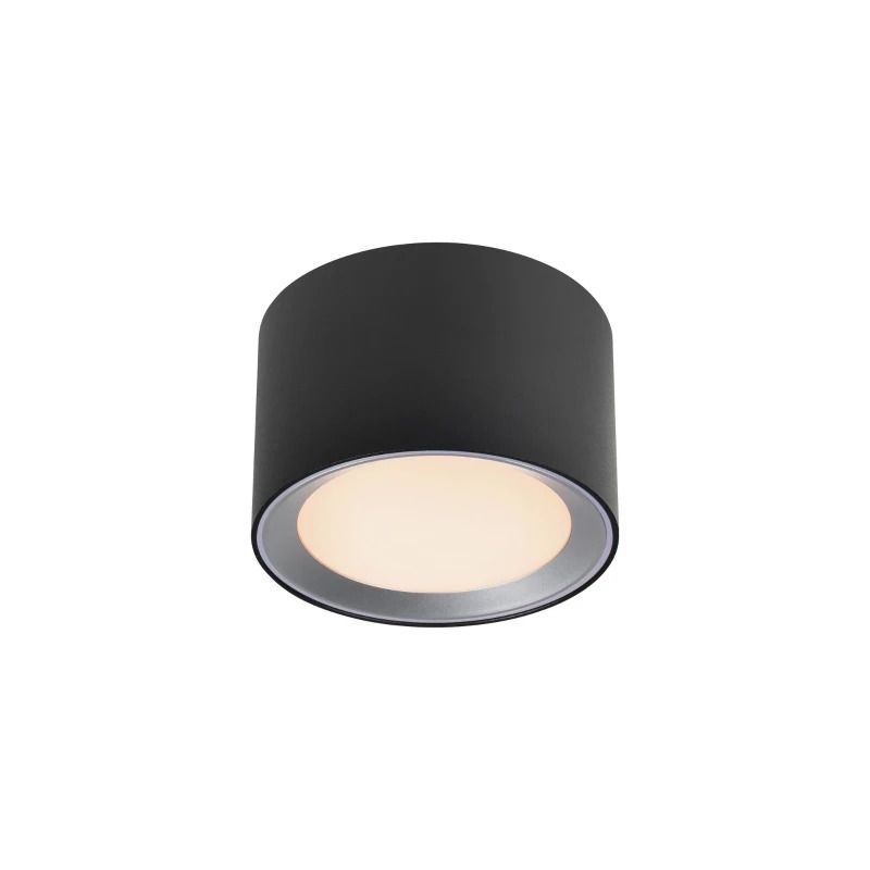 Nordlux Landon LED Opbouwspot | 6.5W 2700K 600lm 827 | Dimbaar | Zwart